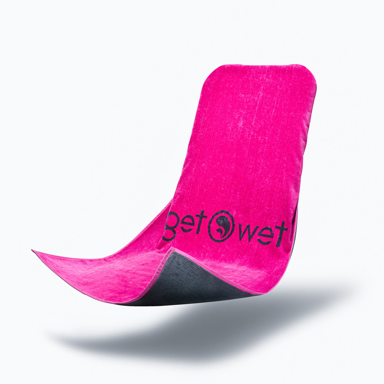 TewTeg Performance Towel Pink/Charcoal- Premium Car Seat Wrap & Towel