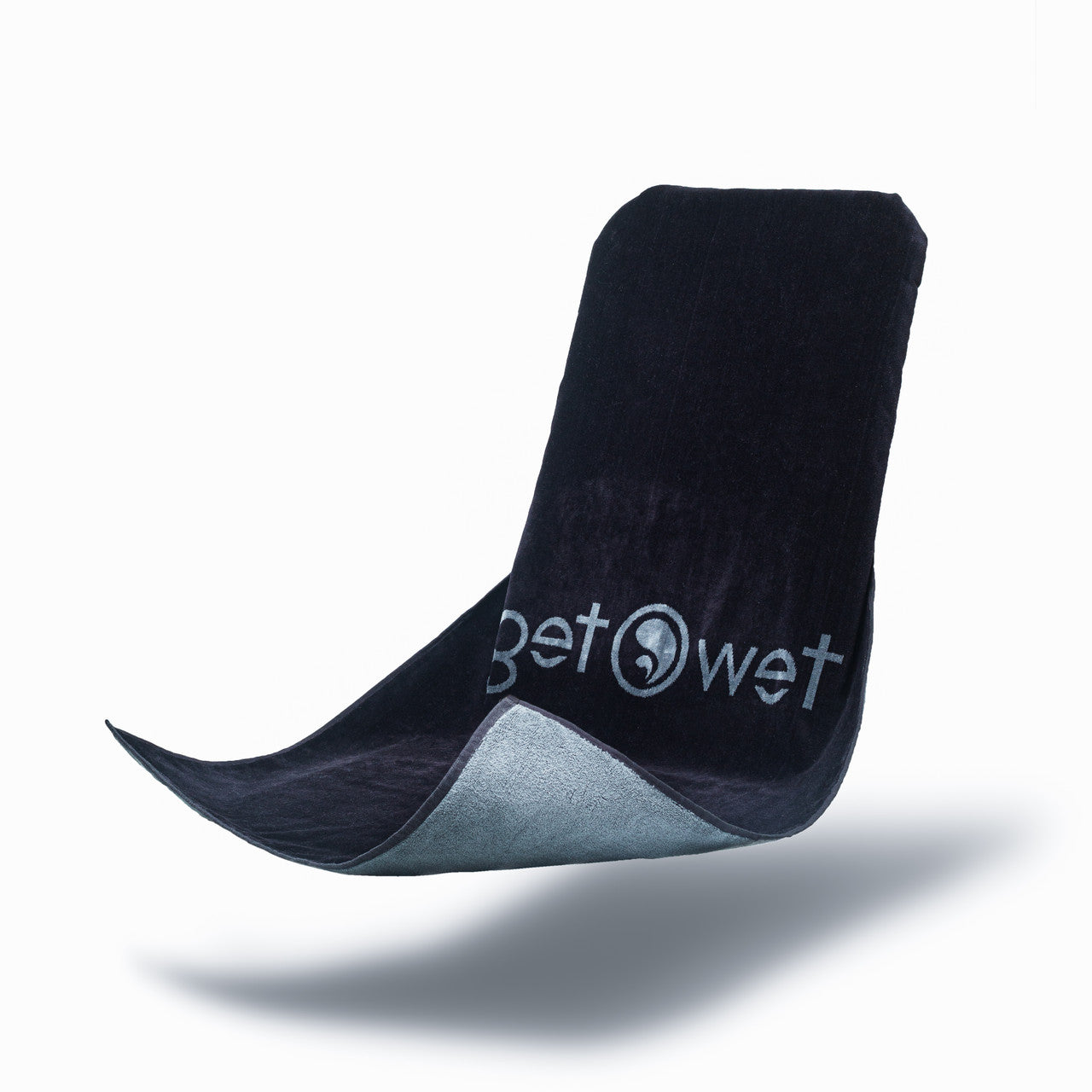 TewTeg Performance Towel Black/Grey - Premium Car Seat Wrap & Towel